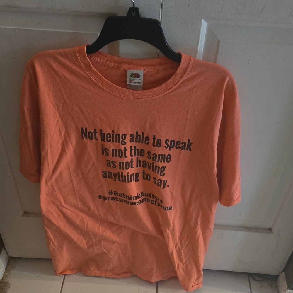 Fruit of the Loom Orange Short Sleeve Tee